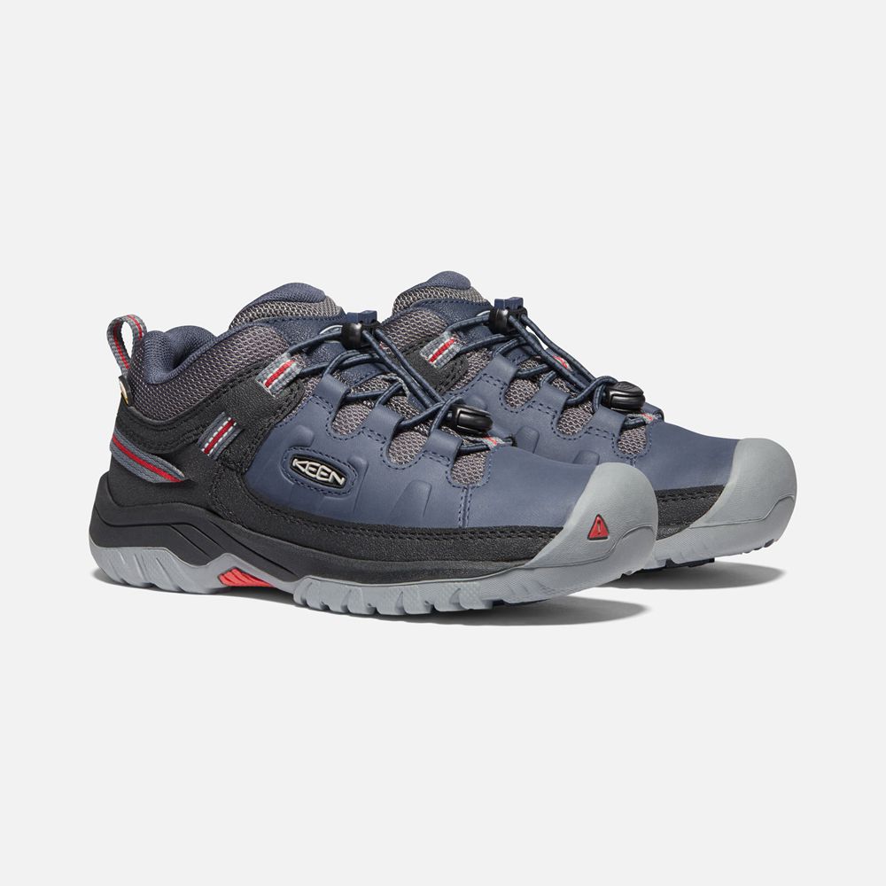 Keen Outdoor Ayakkabı Çocuk Mavi - Targhee Waterproof - Türkiye TORV23048